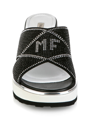 8857 Marino Fabiani Sandals / Black
